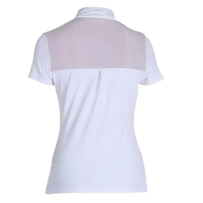 Aubrion Young Rider Lincoln Show Shirt - White-1